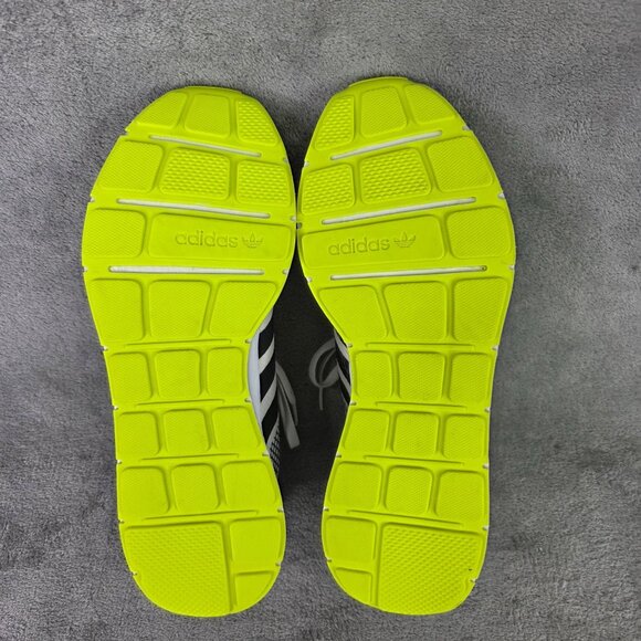 Mens Adidas Swift Run Running Shoes Neon Yellow & Black Sneakers Size 11.5 - Picture 8 of 8